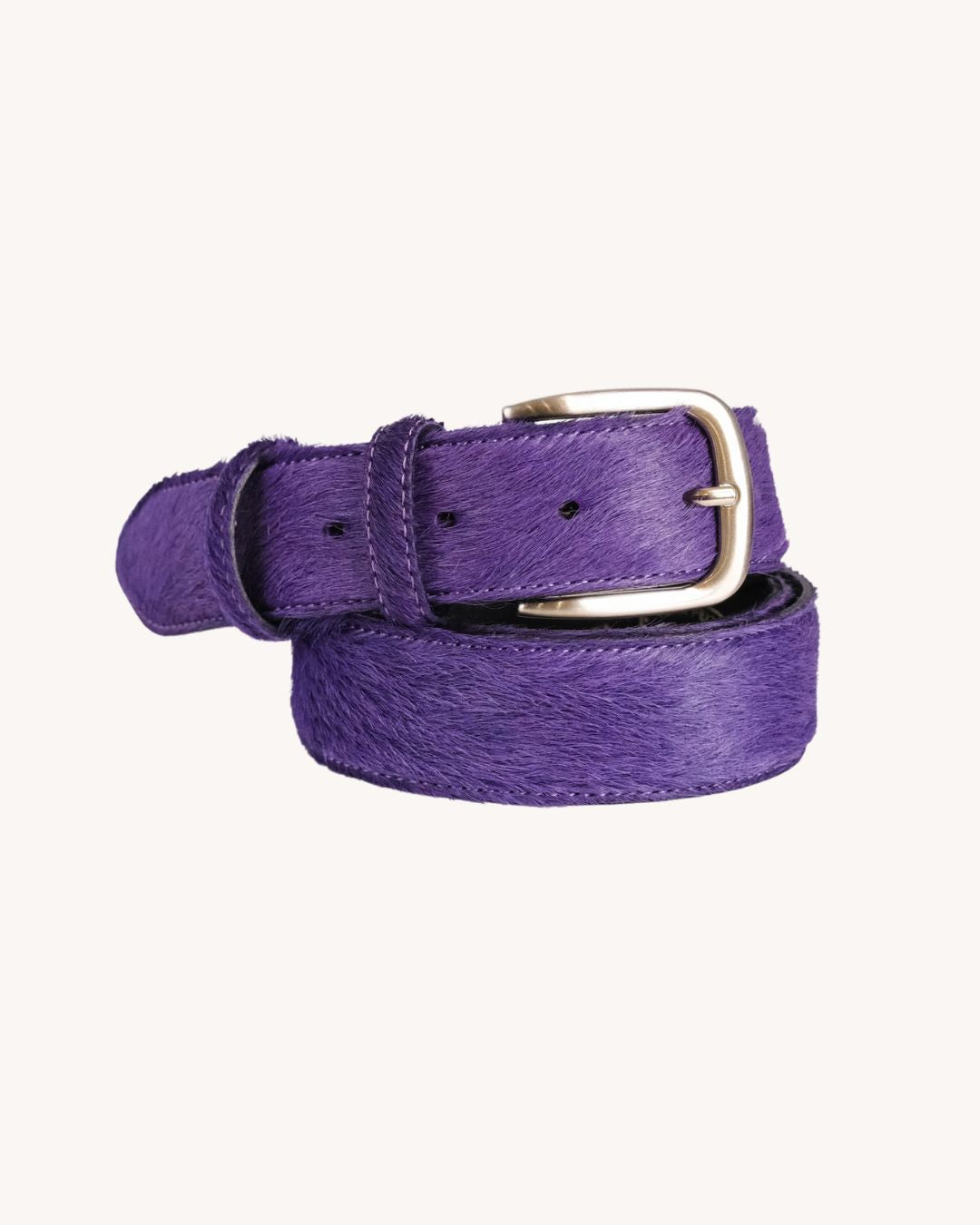 Cintura in cavallino - Tinta unita