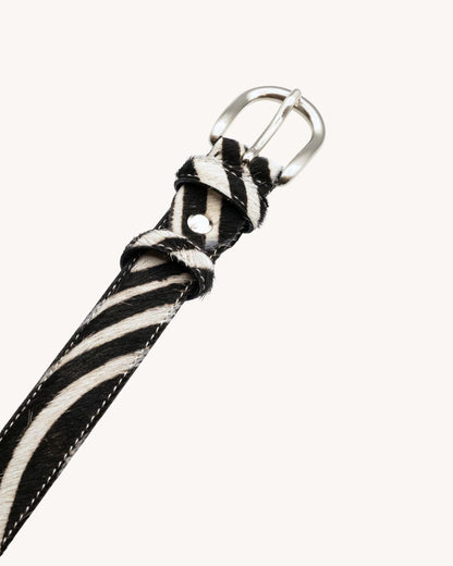 Cintura in cavallino piccola - Zebra