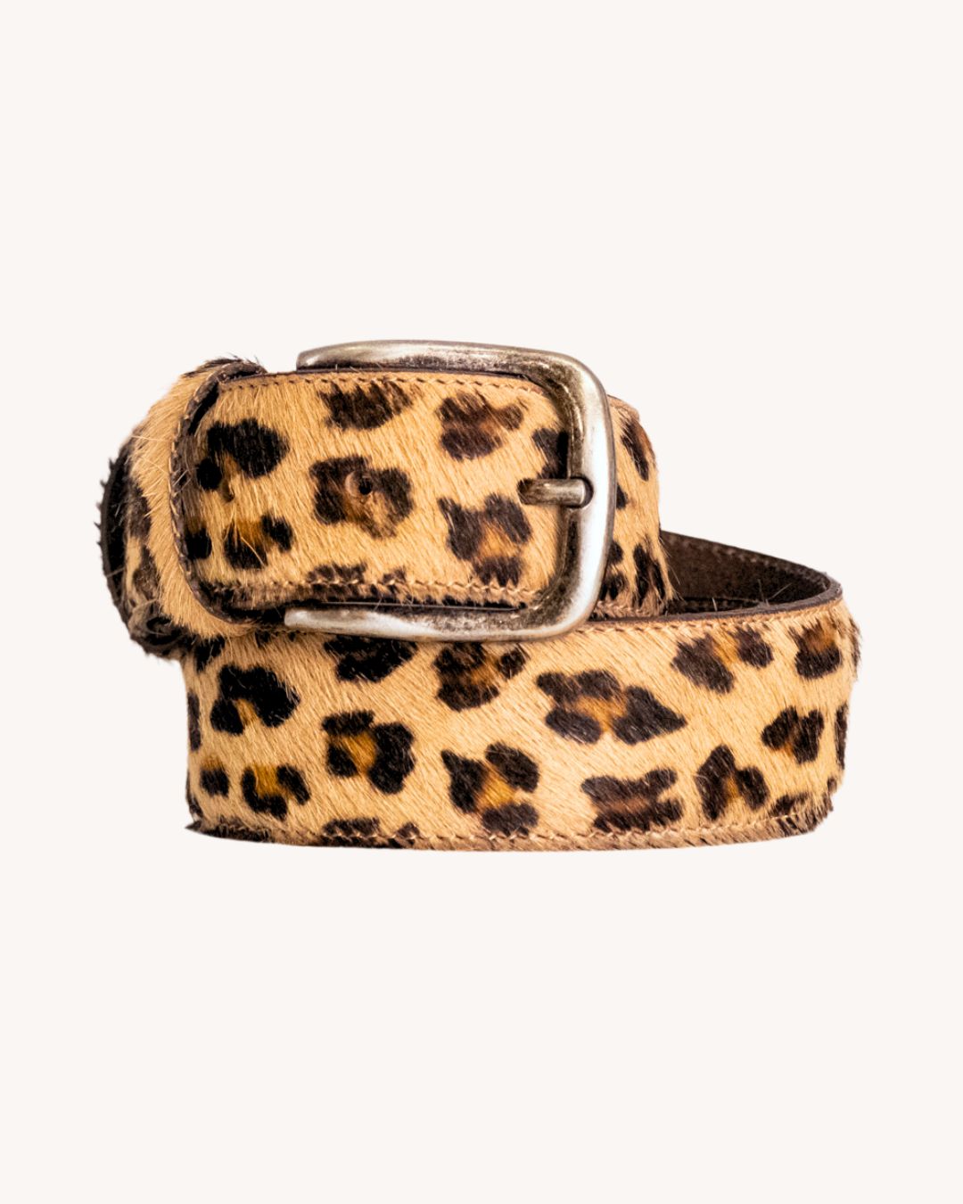 Cintura in cavallino - Leopardo