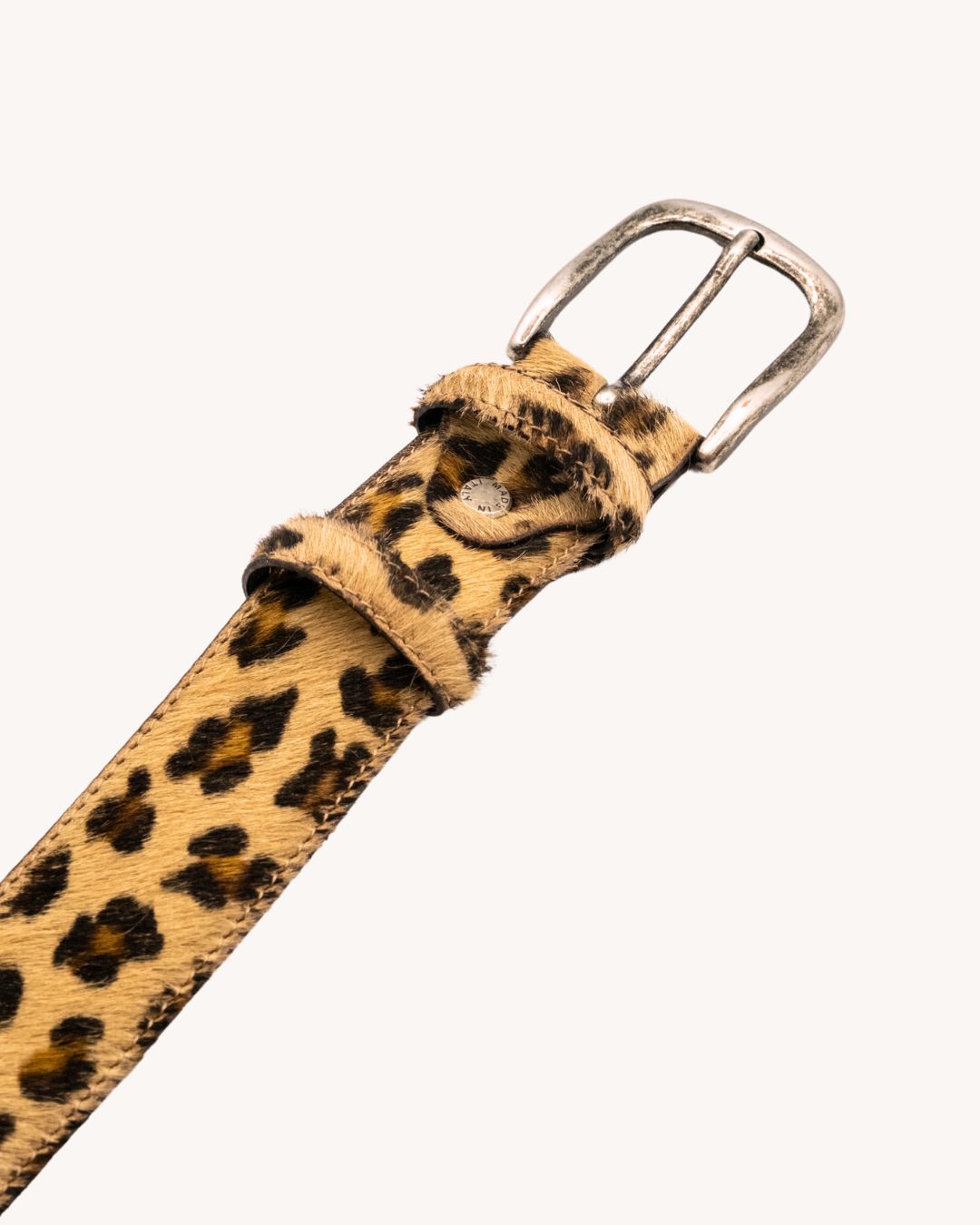 Cintura in cavallino - Leopardo