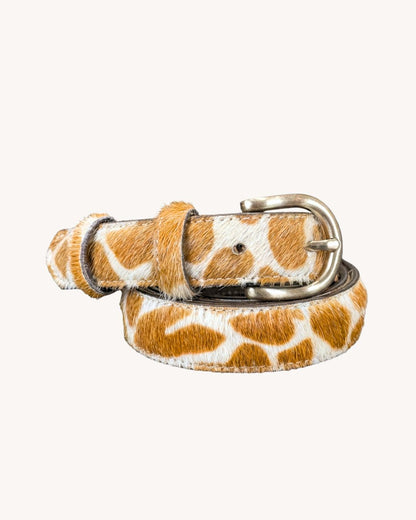 Cintura in cavallino piccola - Mucca cuoio