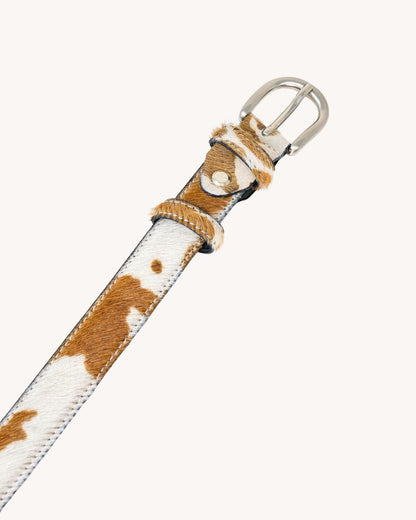 Cintura in cavallino piccola - Mucca cuoio