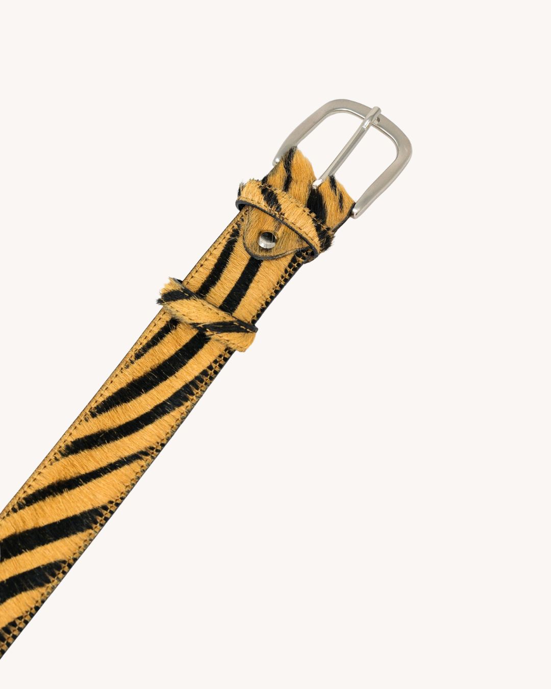 Cintura in cavallino - Tigrata