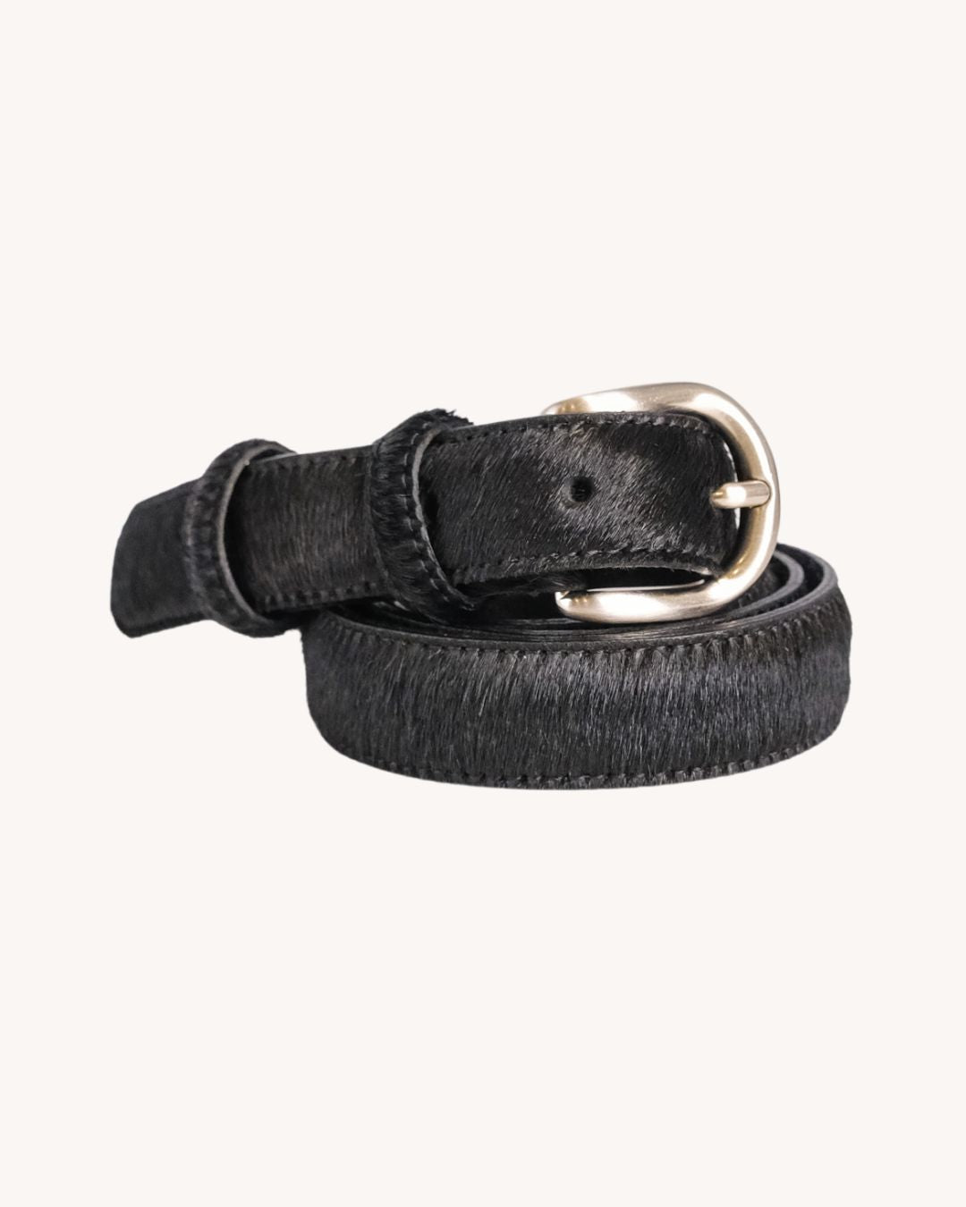 Cintura in cavallino piccola - Tinta unita