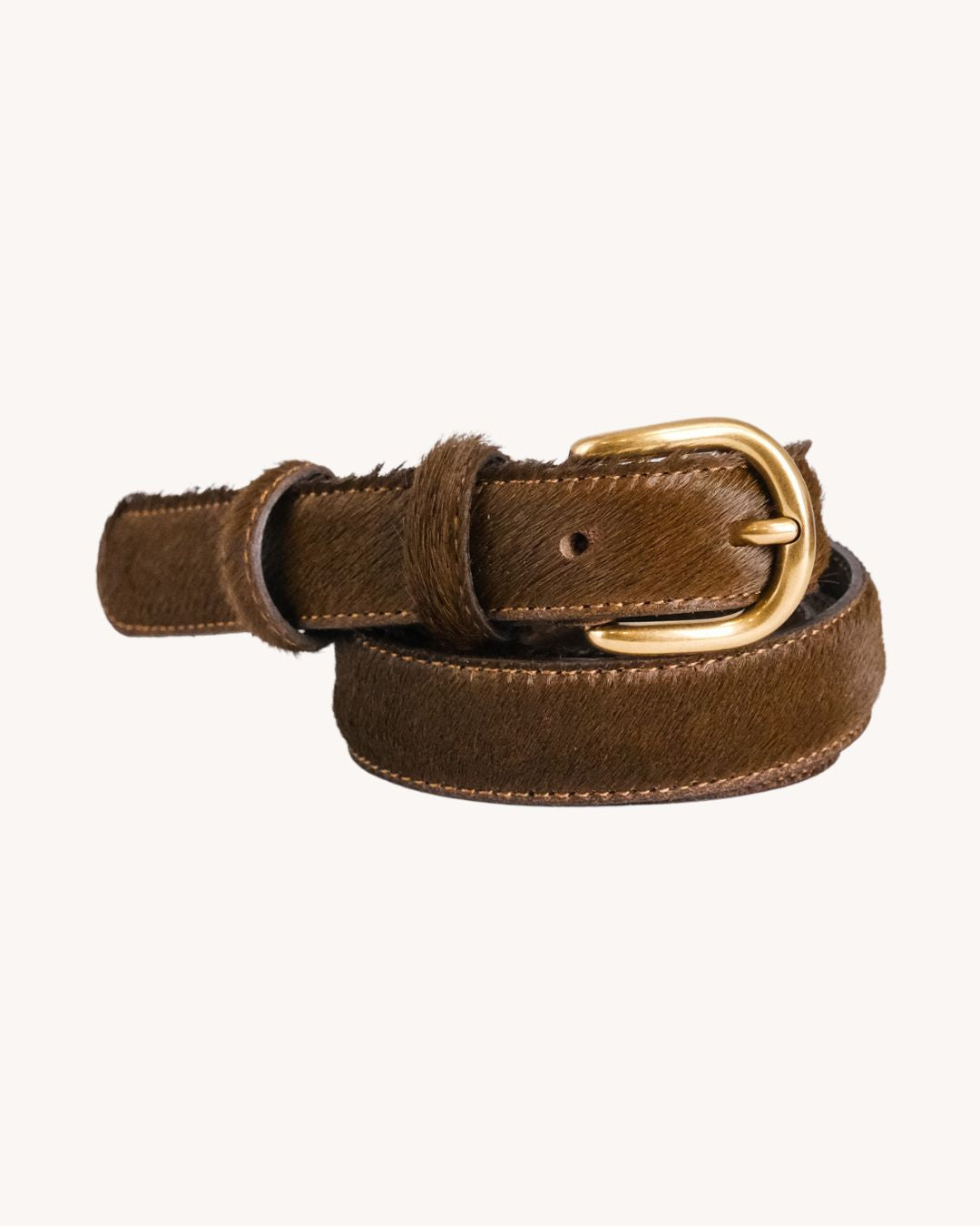 Cintura in cavallino piccola - Tinta unita