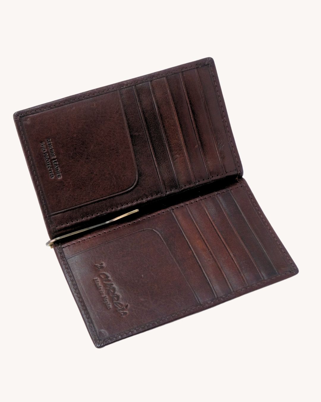 Fermasoldi in pelle &